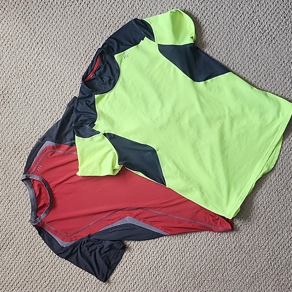 men's bundle lululemon light as air tech workout shitts